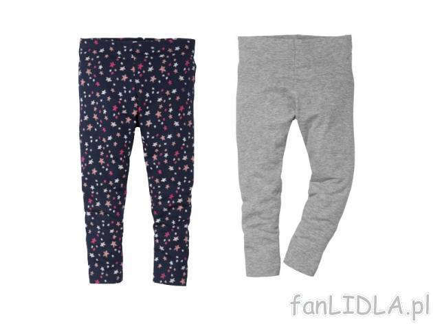 Legginsy, 2 pary Lupilu, cena 19,99 PLN za 2 pary, 1 para tylko 10,00 (cena wyłacznie ...
