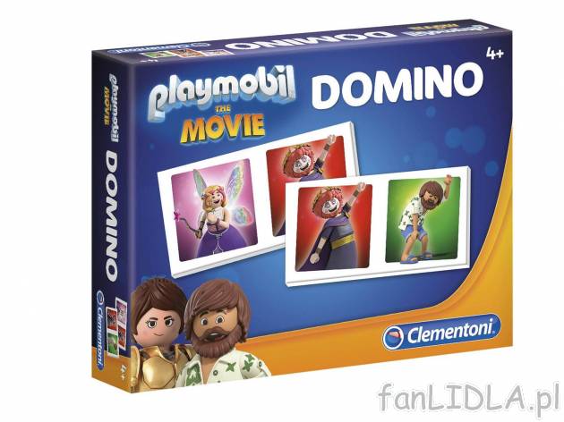 Domino Clementoni, cena 11,99 PLN  

Opis