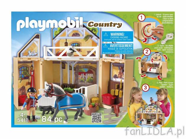 Zestaw klocków z figurkami Playmobil, cena 79,90 PLN  

Opis

- 4+