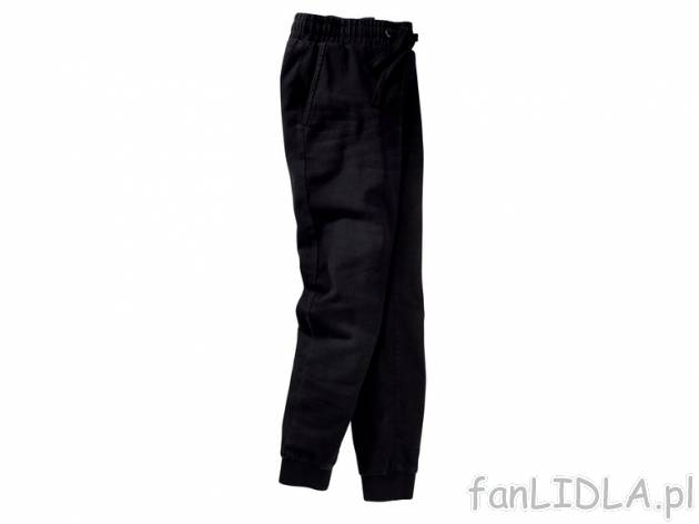 Jeansowe joggery Livergy, cena 39,99 PLN za 1 para 
- rozmiary: 46-54 (nie wszystkie ...