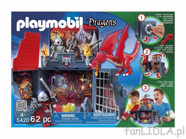 Zestaw klocków z figurkami Playmobil, cena 79,90 PLN  

Opis

- 4+
