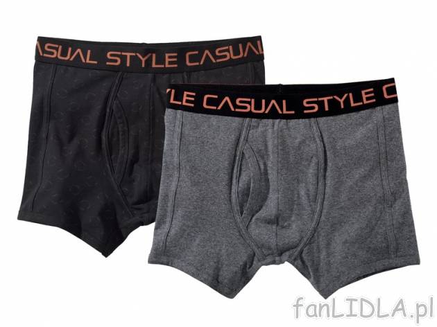 Bokserki, 2 pary Livergy, cena 22,99 PLN za 2 pary 
- rozmiary: M-XL 
- 3 zestawy ...