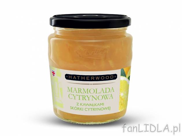 Hatherwood Marmolada angielska , cena 2,00 PLN za 450 g/1 opak., 1 kg=6,64 PLN.