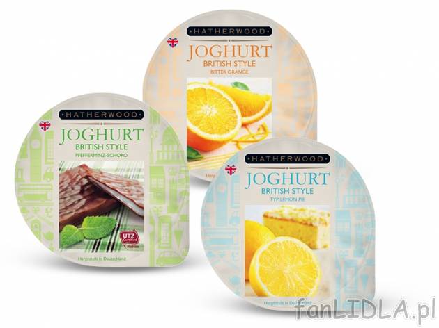Hatherwood Jogurt owocowy w stylu brytyjskim , cena 1,00 PLN za 150 g/1 opak., 100 ...