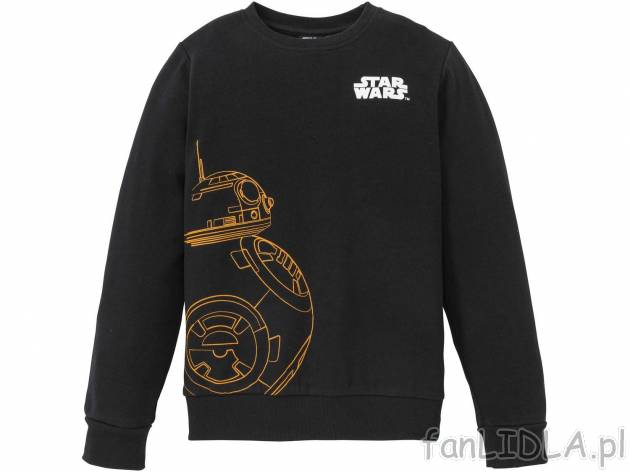 Bluza dresowa Disney, cena 29,99 PLN 
- rozmiary: 98-140
- wysoka zawartość bawełny
Dostępne ...