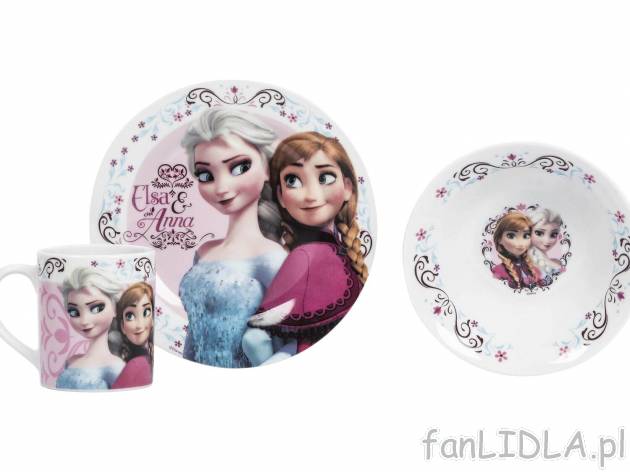 Porcelanowy zestaw śniadaniowy , cena 29,99 PLN 
4 zestawy do wyboru 
- w zestawie: ...