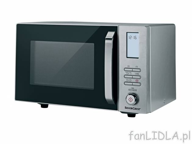 Kuchenka mikrofalowa z grillem 1000 W Silverscrest Kitchen Tools, cena 279,00 PLN ...