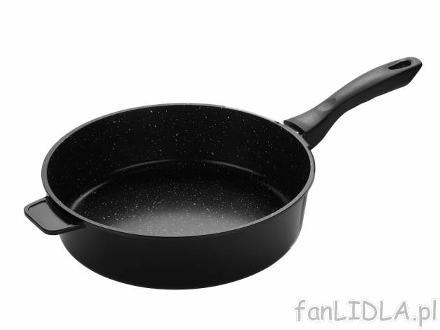Patelnia z odlewu aluminiowego ⌀28 cm Ilag, cena 59,90 PLN 
- do wszystkich rodzajów ...