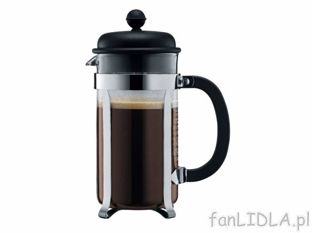Zaparzacz do kawy Bodum, cena 49,99 PLN 
- 1 l
- przystosowany do mycia w zmywarce
Opis ...