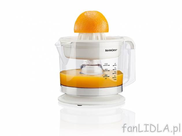 Wyciskarka soku z cystrusów Silvercrest Kitchen Tools, cena 34,99 PLN za 1 szt. ...