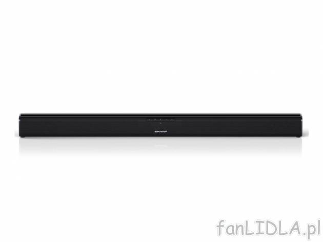 Głośnik stereo soundbar Sharp z Bluetooth® , cena 279,00 PLN 
- połączenia: ...