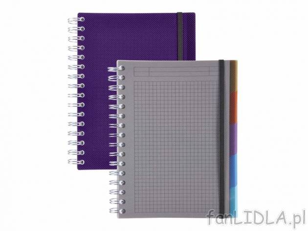 Notatnik spiralny A4 lub A5, 2 szt. United Office, cena 11,99 PLN za 1 szt. 
- 7 ...