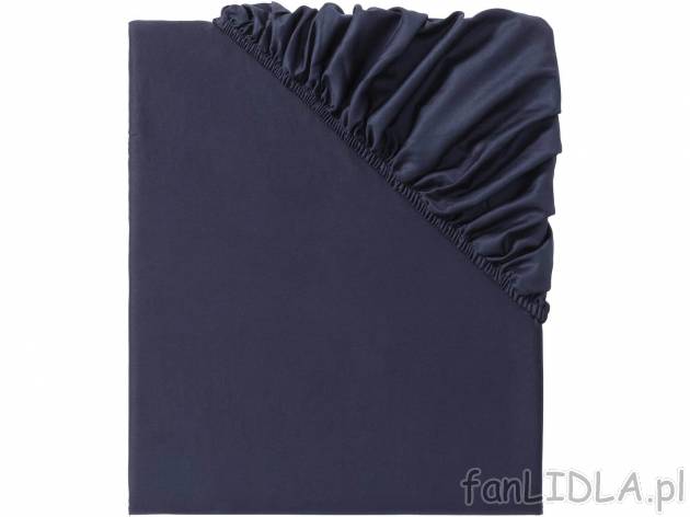 Prześcieradło satynowe z gumką Meradiso, cena 39,99 PLN 
140-160 x 200 cm 
- ...