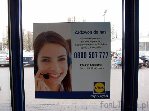 Kontakt na infolinię Lidl. Lidl nie udostępnia kontaktów bezpośrednio do sklepów, ...
