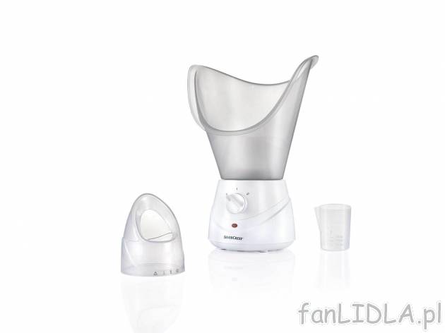 Sauna do twarzy 100 W Silvercrest Personal Care, cena 49,99 PLN 
- duża nakładka ...