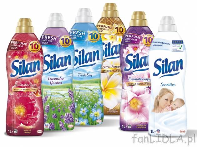 Silan Płyn do płukania tkanin , cena 4,00 PLN za 1 l/1 opak.