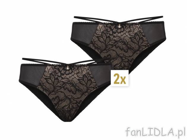 Majtki, 2 pary* Esmara Lingerie, cena 9,99 PLN 
- rozmiary: S-L
* Artykuł dostępny ...