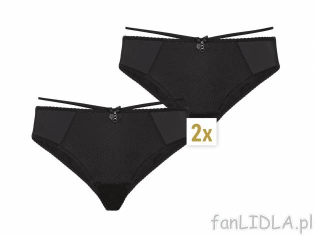 Majtki, 2 pary* Esmara Lingerie, cena 9,99 PLN 
- rozmiary: S-L
* Artykuł dostępny ...