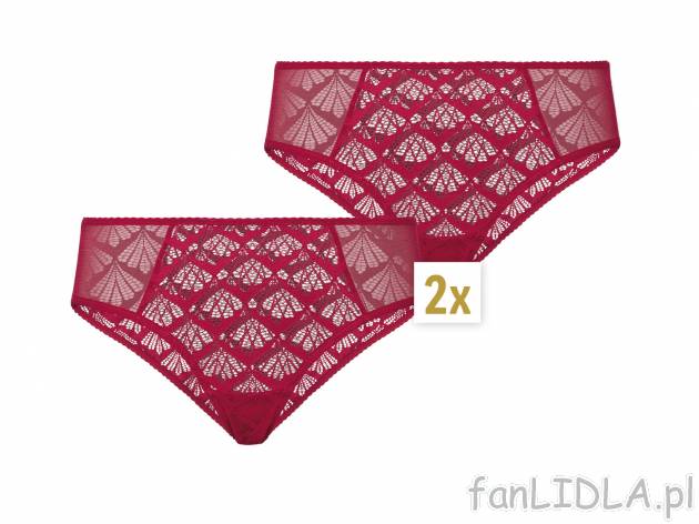 Majtki, 2 pary* Esmara Lingerie, cena 9,99 PLN 
- rozmiary: S-L
* Artykuł dostępny ...