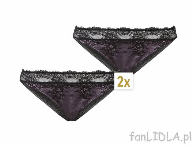 Majtki figi, 2 pary* Esmara Lingerie, cena 11,99 PLN 
- rozmiary: S-L
* Artykuł ...