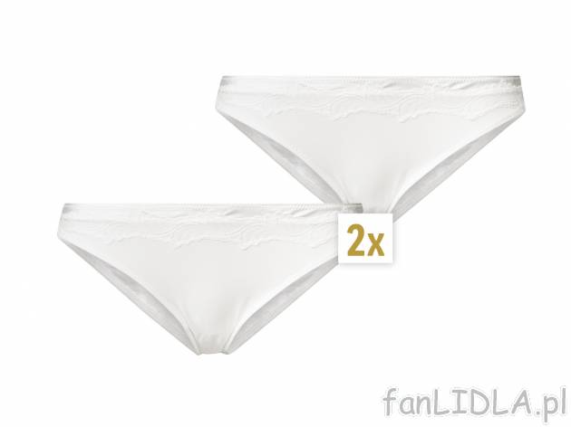Majtki figi, 2 pary* Esmara Lingerie, cena 11,99 PLN 
- rozmiary: S-L
* Artykuł ...