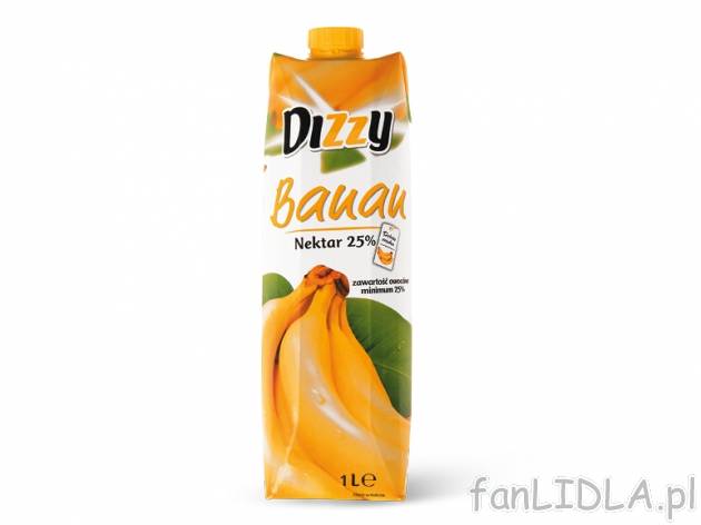 Dizzy Nektar bananowy , cena 1,00 PLN za 1 l/1 opak.