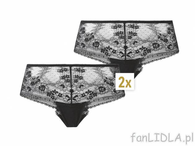 Majtki hipstery, 2 pary* Esmara Lingerie, cena 11,99 PLN 
- rozmiary: S-L
* Artykuł ...