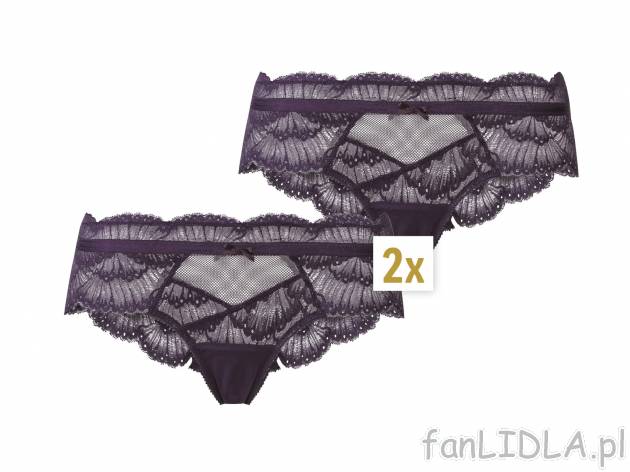 Majtki hipstery, 2 pary* Esmara Lingerie, cena 11,99 PLN 
- rozmiary: S-L
* Artykuł ...