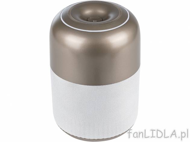 Głośnik Bluetooth®* Silvercrest, cena 99,00 PLN 
2 kolory 
- ok. 11 x 11 x ...