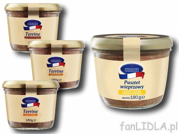 Pasztet , cena 2,00 PLN za 180 g/1 opak., 100 g=1,66 PLN.