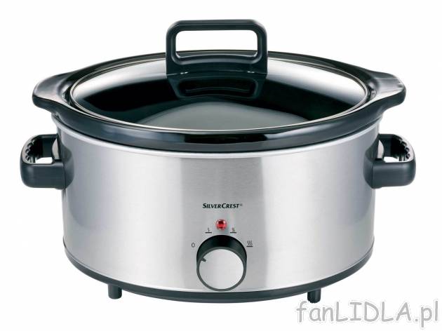 Wolnowar 320 W Silverscrest Kitchen Tools, cena 59,00 PLN 
- 2 poziomy gotowania ...