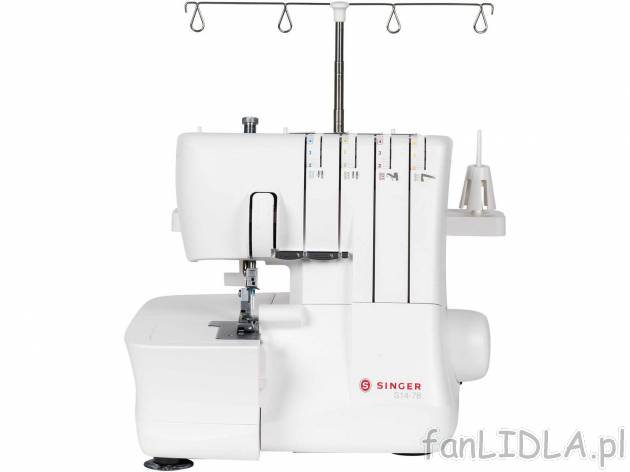 Maszyna do szycia owerlok S14-78* Singer, cena 399,00 PLN 
*Produkt dostępny w ...