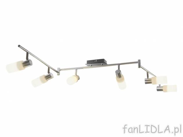 Sufitowa lampa LED Livarno, cena 69,00 PLN  
różne wzory
Opis

- TUV-GS
- 3 lata