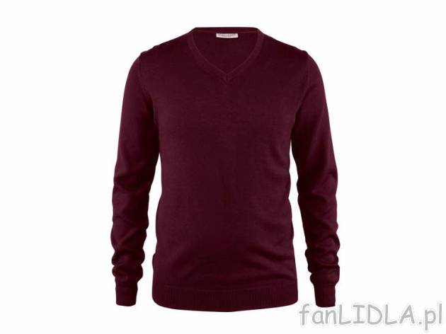 Sweter , cena 39,99 PLN za 1 szt. 
- dekolt w serek 
- 50% bawełna, 50% poliakryl ...