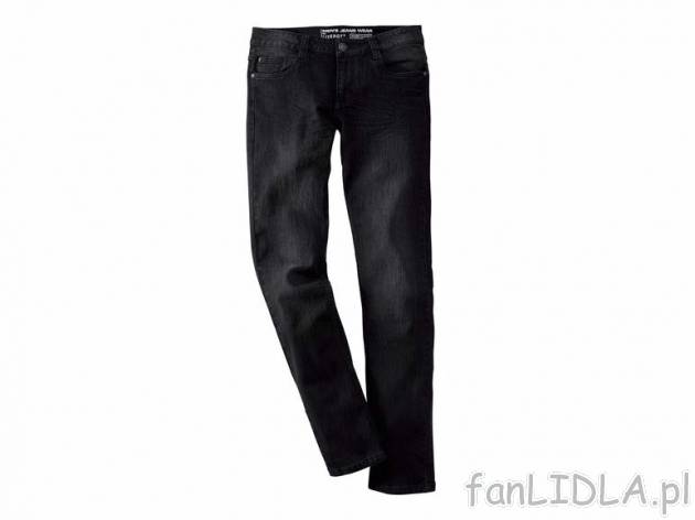 Jeansy Livergy, cena 39,99 PLN za 1 para 
- rozmiary: 48-54 (nie wszystkie wzory ...