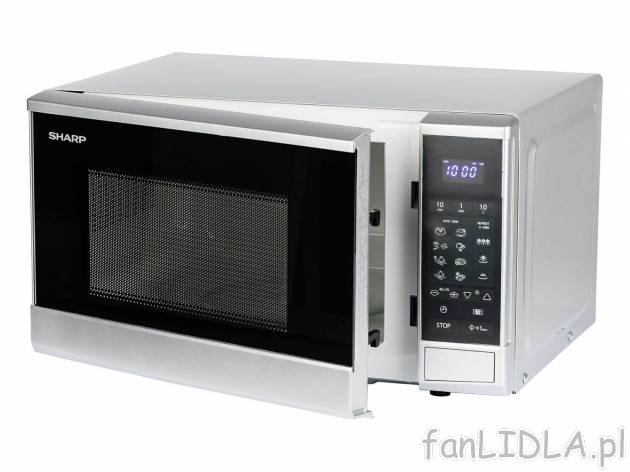 Kuchenka mikrofalowa Sharp 800 W , cena 239,00 PLN 
- 45,2 x 34,2 x 26,2 cm
- ...