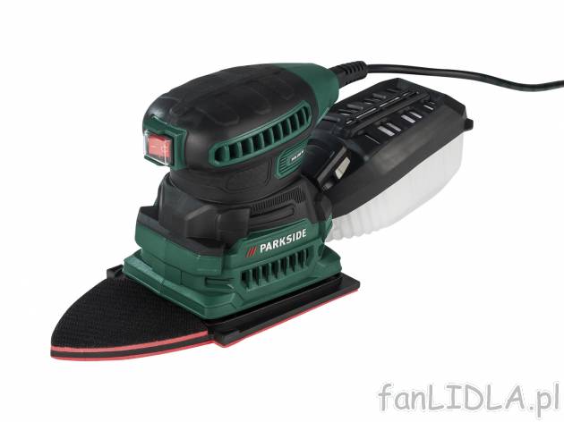 Szlifierka pentagonalna 200 W Parkside, cena 79,90 PLN 
- w zestawie: 2 tójkątne ...