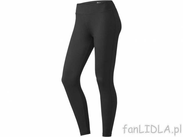Legginsy sportowe Crivit, cena 19,99 PLN 
damskie 
- rozmiary: XS-L
- szeroki pas ...