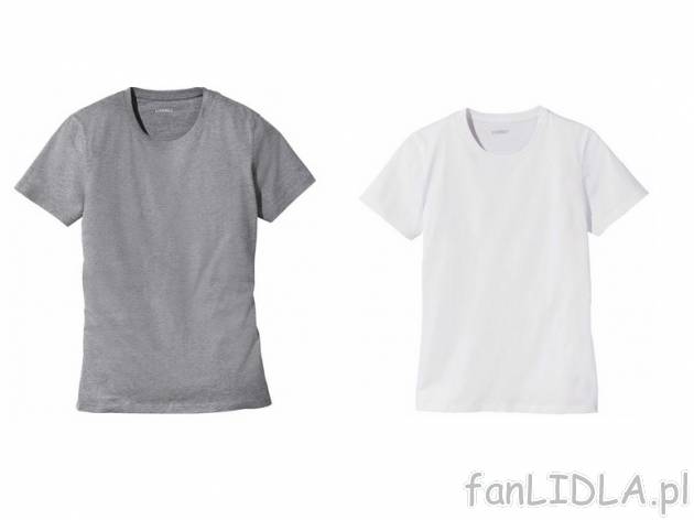 Koszulka, 2 szt. Livergy, cena 24,99 PLN za 2 szt. 
- rozmiary: M-XL 
- 3 zestawy ...
