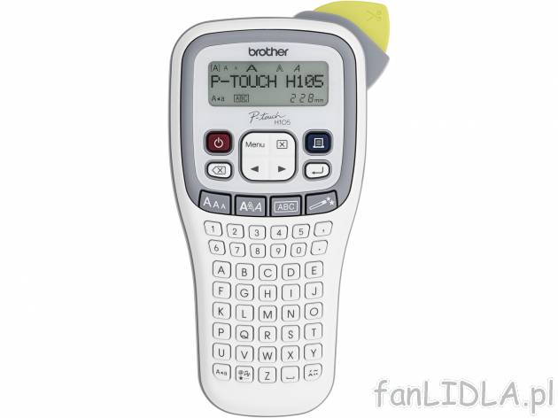 Profesjonalna drukarka etykiet Brother P-Touch H105 , cena 99,00 PLN 
- rozmiary ...