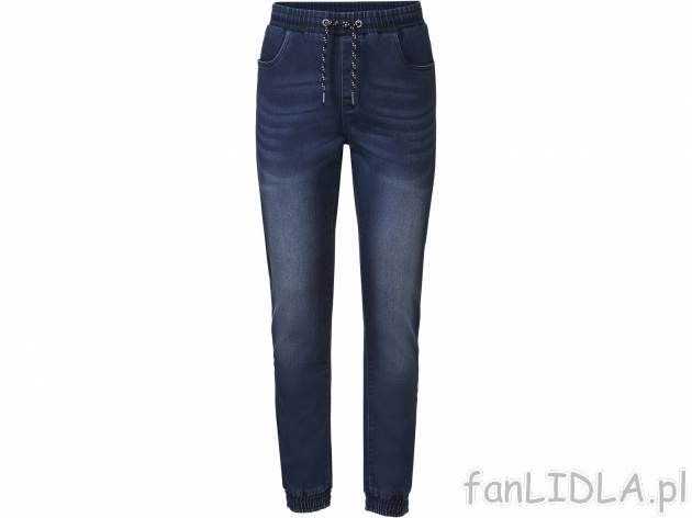 Joggery Livergy, cena 39,99 PLN 
- wysoka zawartość bawełny
- jeans o wygodzie ...