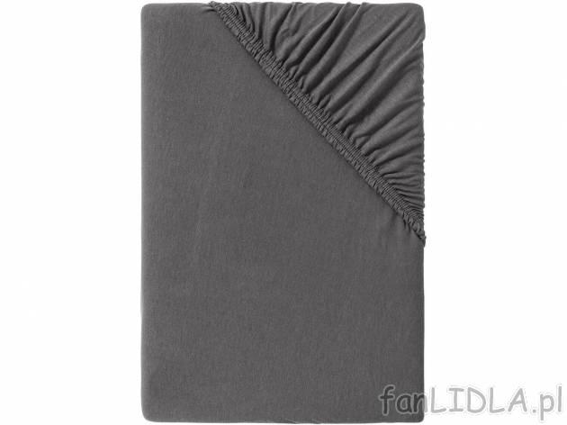 Prześcieradło z jerseyu z gumką Meradiso, cena 34,99 PLN 
180-200 x 200 cm 
- ...