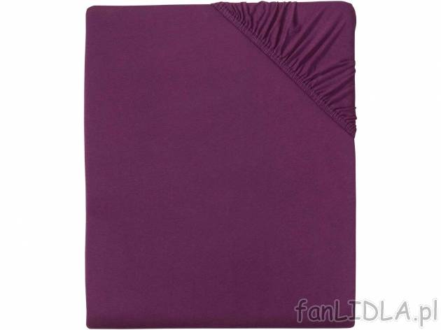 Prześcieradło z jerseyu z gumką Meradiso, cena 29,99 PLN 
140-160 x 200 cm 
- ...