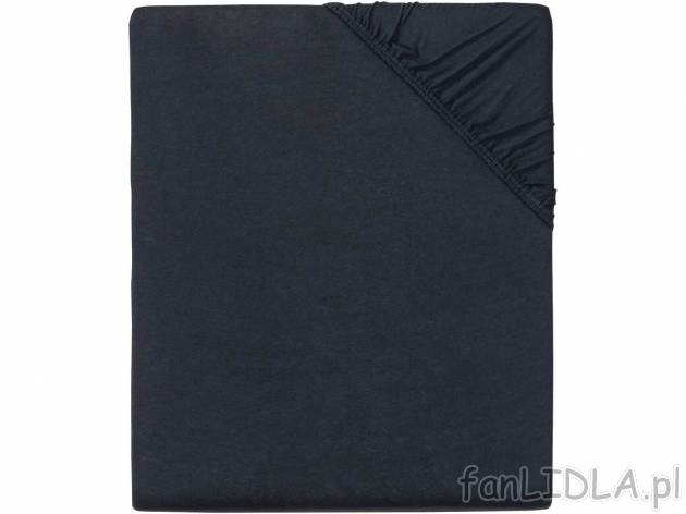 Prześcieradło z jerseyu z gumką Meradiso, cena 34,99 PLN 
180-200 x 200 cm 
- ...