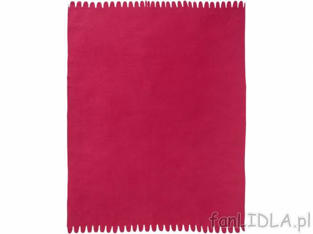 Koc z polaru 130 x 170 cm Meradiso, cena 12,99 PLN 
- przyjemne otulenie
- miękki ...