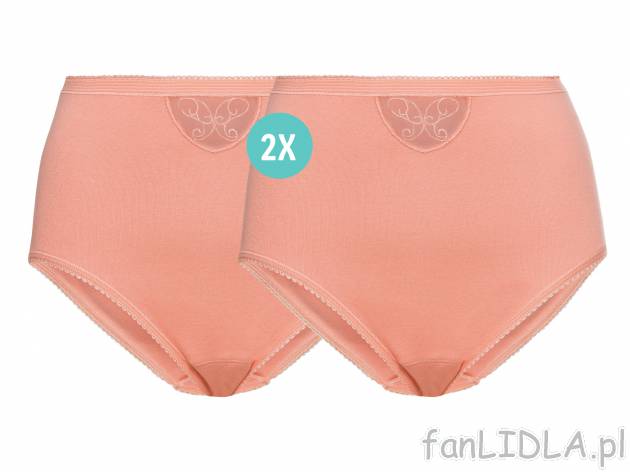 Majtki, 2 pary* Esmara Lingerie, cena 8,99 PLN 
*Artykuł dostępny wyłącznie ...