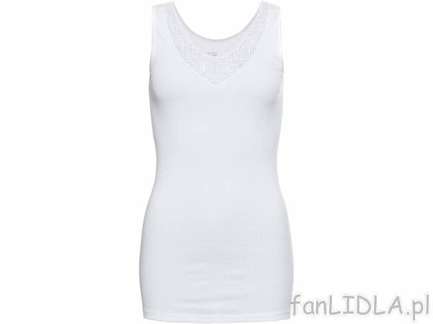 Podkoszulka na ramiączkach Esmara Lingerie, cena 12,99 PLN 
- rozmiary: S-XL
- ...
