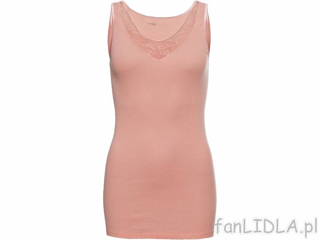Podkoszulka na ramiączkach Esmara Lingerie, cena 12,99 PLN 
- rozmiary: M-L
- 100% ...
