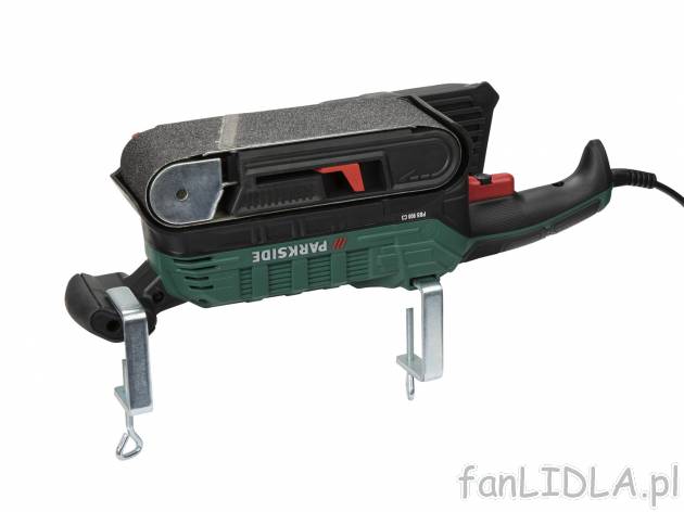 Szlifierka taśmowa 900 W Parkside PBS 900 C3, cena 139,00 PLN 
- możliwość ...