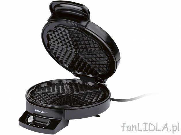 Gofrownica 1200 W Silverscrest Kitchen Tools, cena 55,00 PLN 
- ok. 20,5 x 9,3 ...